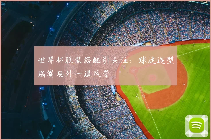 世界杯服装搭配引关注，球迷造型成赛场外一道风景