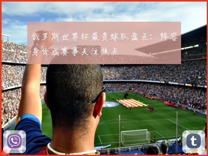 俄罗斯世界杯最贵球队盘点:阵容身价成赛事关注焦点